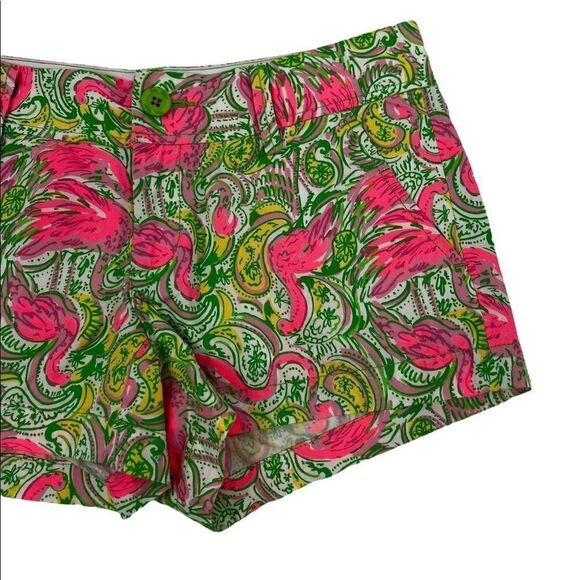 Lilly Pulitzer Walsh shorts flamingo - Picture 3 of 6